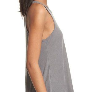 Free People Long Beach Ribbed Swing Tank